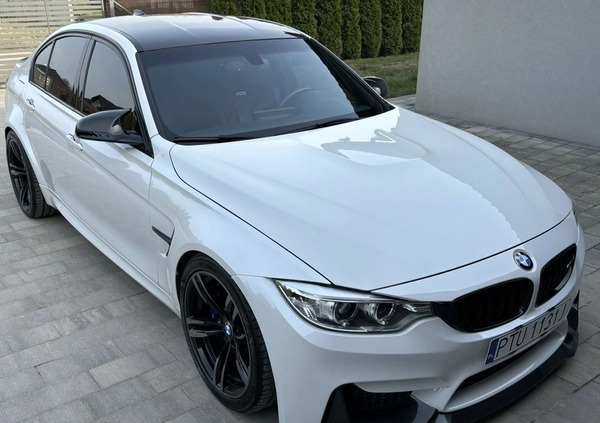 BMW M3 cena 169000 przebieg: 64500, rok produkcji 2016 z Chmielnik małe 781